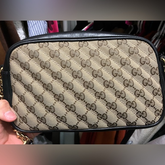 Gucci GG monogram canvas Marmont crossbody bag - Picture 2 of 7